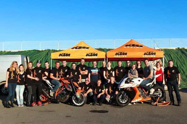 Stage avec la concession Squal KTM Rambouillet 2015