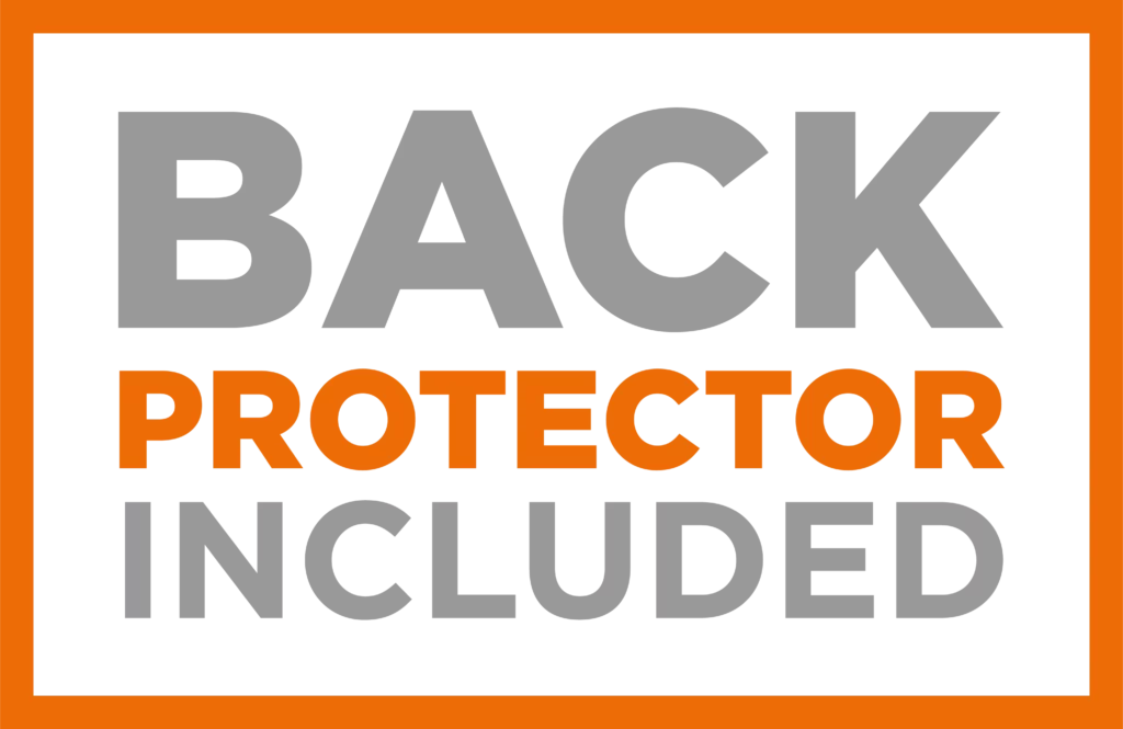 back protector included